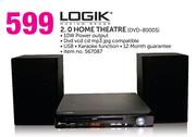 Logik 2.0 Home Theatre DVD-8000S