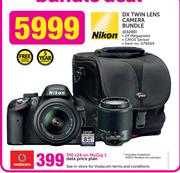 Nikon DX Twin Lens Camera Bundle D3200