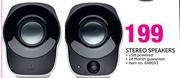 Logitech Stereo Speakers