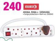 Ellies 4x16A, 3x6A + 1xSHUKA