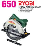 Ryobi 1250W Circular Saw