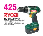 Ryobi 12V Drill Driver