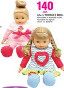 40Cm Toddler Doll-Each