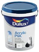Dulux 20Ltr Acrylic PVA Brilliant White-Each
