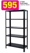 5 Tier Shelving