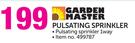 Garden Master Pulsating Sprinkler