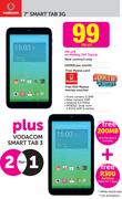 2x Vodacom 7" Smart Tab 3G-On MyMeg 250 TopUp