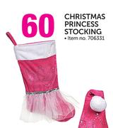 Christmas Princess Stocking
