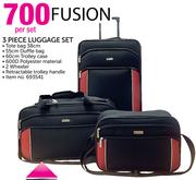 Fusion 3 Piece Luggage Set-Per Set
