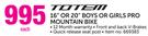 Totem 16" Or 20" Boys Or Girls Pro Mountain Bike-Each