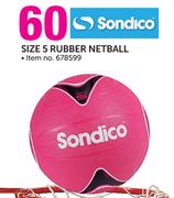 Sondico Size 5 Rubber Netball