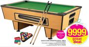 Easi 8 Coin Operated Pool Table