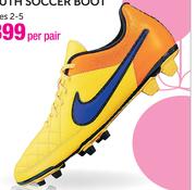 Youth Soccer Boot Sizes 2-5-Per Pair