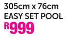 Intex Easy Set Pool 305x76Cm