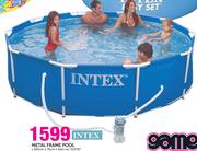 Intex Metal Frame Pool 305x76Cm