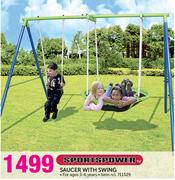 Sportspower Saucer With Swing