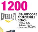 Everlast Hardcore Adjustable Bench