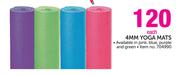 4MM Yoga Mats-Each