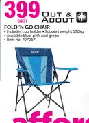 Out & About Fold N Go Chair-Each