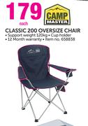 Camp Master Classic 200 Oversize Chair-Each