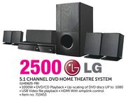 LG 5.1 Channel DVD Home Theatre System LHD625-FB