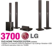 LG DVD Home Theatre System LHD655