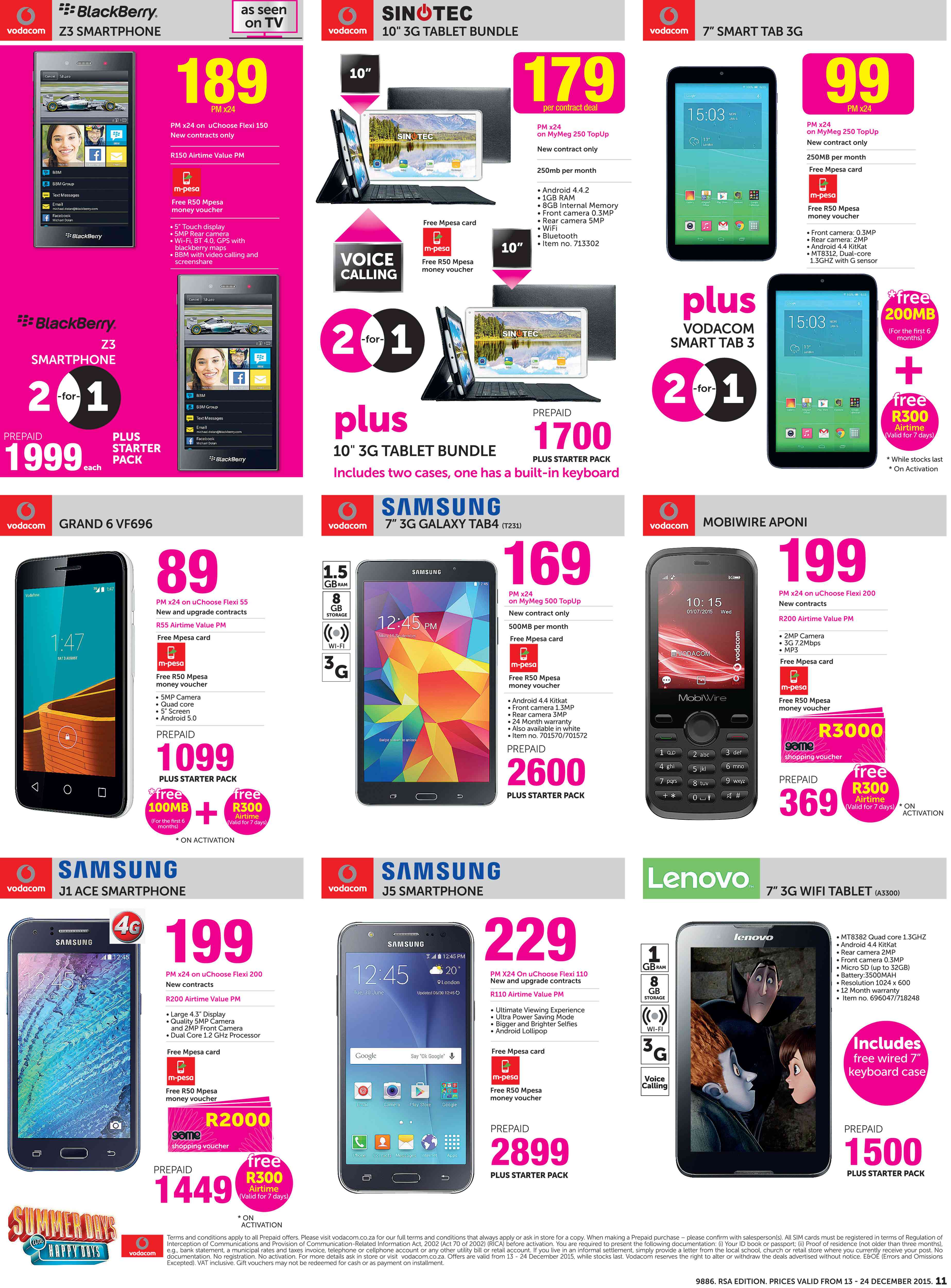 Special Vodacom Grand 6 VF696-Each — www.guzzle.co.za