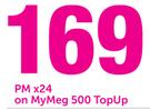 Samsung 7" 3G Galaxy Tab4 T231-On MyMeg 500 TopUp