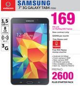 Samsung 7" 3G Galaxy Tab4 T231