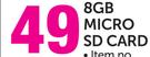 SanDisk 8GB Micro SD Card