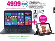 Dell Intel Celeron Notebook(Inspiron 3551) + Dell Venus 7" Tablet