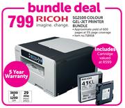 Ricoh SG2100 Colour Gel-Jet Printer Bundle