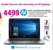 HP Intel Celeron Notebook