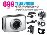 Telefunken Action Video Camera(TAC-125) Each