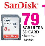 SanDisk 8GB Ultra SD Card