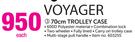 Voyager 70Cm Trolley Case-Each