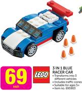Lego 3 In 1 Blue Racer Car-Each