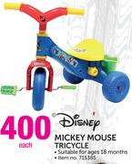 Disney Mickey Mouse Tricycle-Each