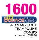 Bounceking Air Max 7 Foot Trampoline Combo