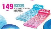 Intex 18 Pocket Fashion Loungers-Each