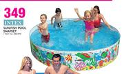 Intex Sun Fish Pool Snapset