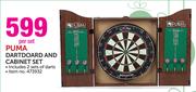 Puma Dartdoard And Cabinet Set-Per Set