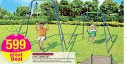 Sportspower 2-In-1 Swing Set-Per Set