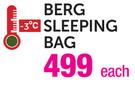 CampMaster Berg Sleeping Bags-Each