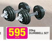 20kg Dumbbell Set-Per Set