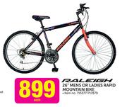 Raleigh 26" Mens or Ladies Rapid Mountain Bike