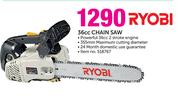Ryobi 36cc Chain Saw