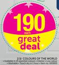 Dulux 2.5Ltr Colours Of The World-Each