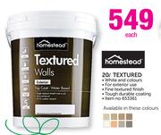 Homestead 20Ltr Textured-Each