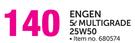 Engen 5Ltr Multigrade 25W50